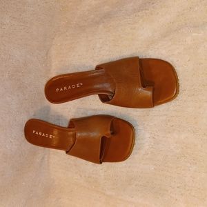 Women's Cognac Sandals